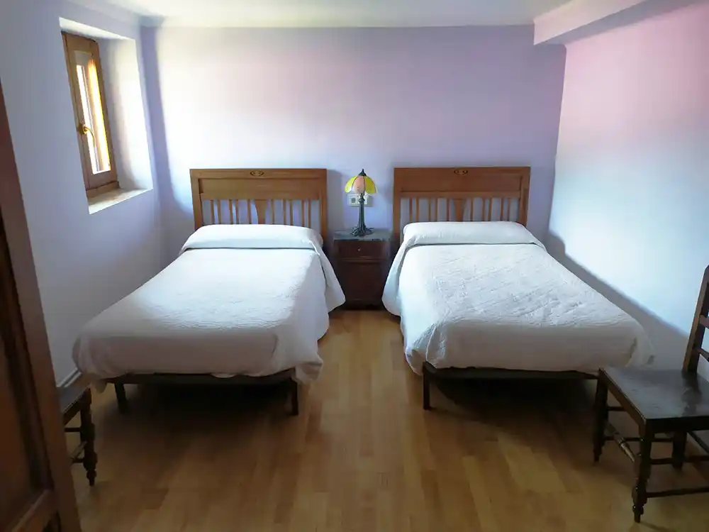 Habitacion 4 – Camas separadas Casa Cebollero habitación 4 camas separadas
